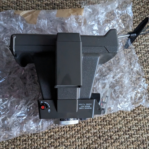 Vintage Polaroid Cold Clip 203 Land Camera Square Shooter Photography - Picture 4 of 8